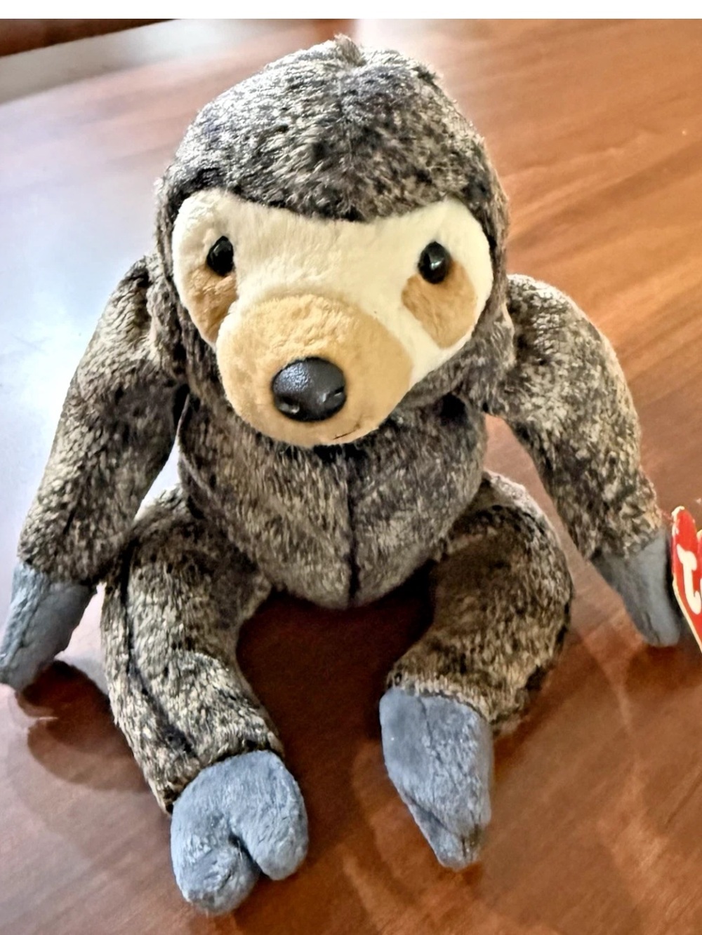 Ty Plush Sloth Soft Beanie Toy 1999 Slowpoke Vintage w/ hang tag